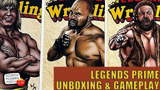 2023 Legends of Wrestling Q1 Promoter Prime Filsinger Games Unboxing & Gameplay #gaming #unboxing