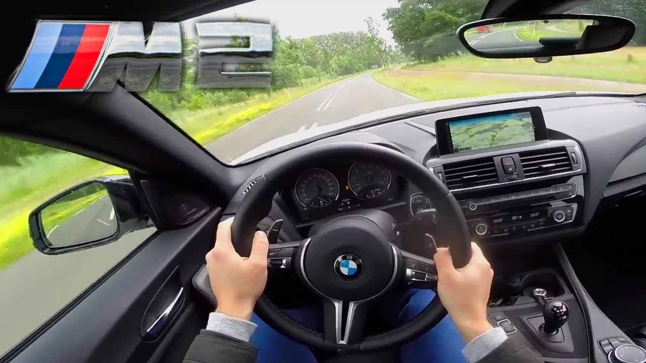 BMW M2 M Performance POV Acceleration Sound Test Drive M-DCT