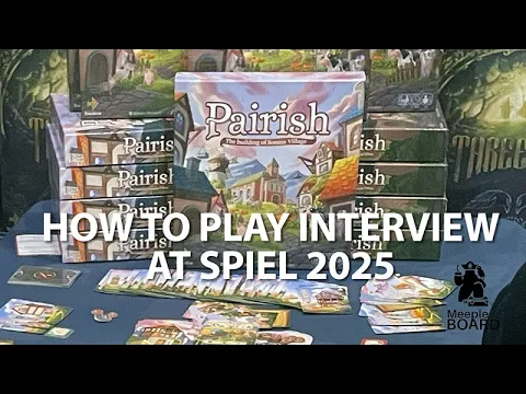 Pairish: The Building of Sonnie Village how to play interview at Spiel 2025