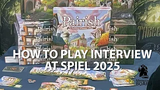 Pairish: The Building of Sonnie Village how to play interview at Spiel 2025