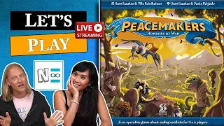Let's Play PEACEMAKERS: HORRORS OF WAR - Live Board Game Playthrough & Review e163