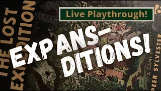 The Lost Expedition Solo: Mythical Explorations (Expansion Modules)