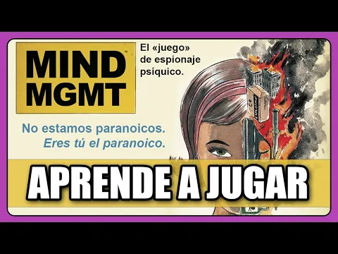 MIND MGMT - Cómo se juega - TUTORIAL - Juego de Mesa - unna
