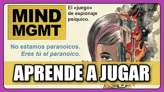 MIND MGMT - Cómo se juega - TUTORIAL - Juego de Mesa - unna