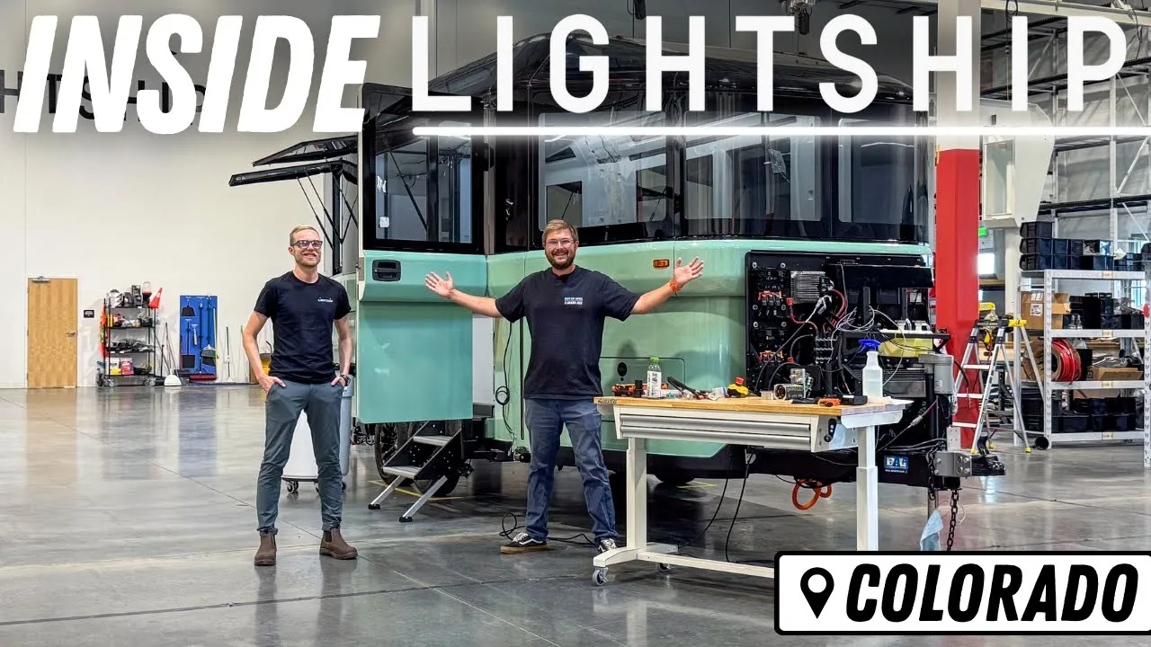 Full Tour Inside The Lightship RV Production Facility!