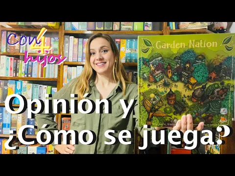 GARDEN NATION (Maldito Games)  Opinión y ¿Cómo se juega? [Mayorías]