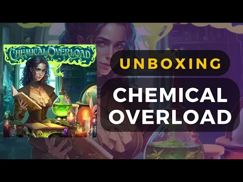 Chemical Overload Deluxe Edition Board Game Unboxing | DaniCha