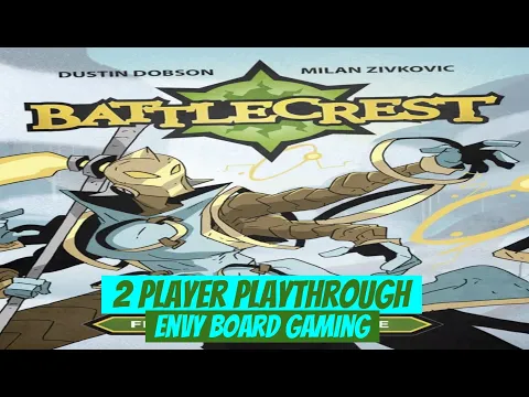 Battlecrest Board Game Playthrough