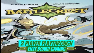 Battlecrest Board Game Playthrough