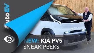 Sneak Peek - Kia PV5 - Kia means business.