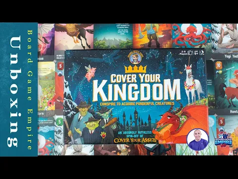 Cover Your Kingdom Unboxing - Grandpa Beck's Games