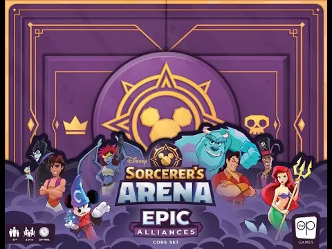 Dad vs Daughter - Disney Sorcerer's Arena: Epic Alliances Core Set
