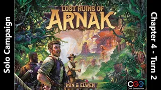 The Lost Ruins of Arnak - Solo Campaign - Chapter 4 - Round 2