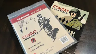 Combat Commander Battle Pack #1: Paratroops (GMT) - Unbagging and Overview