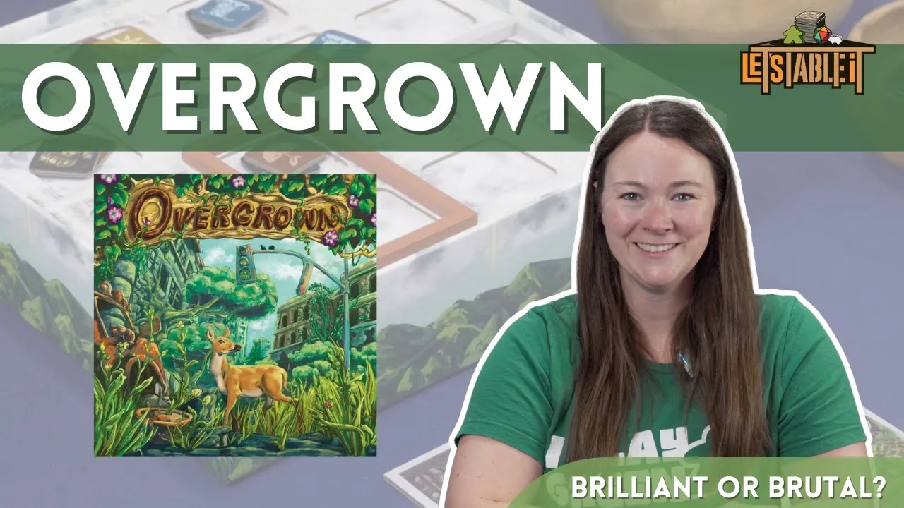Overgrown Board Game | Beautiful Theme, Tight Puzzle