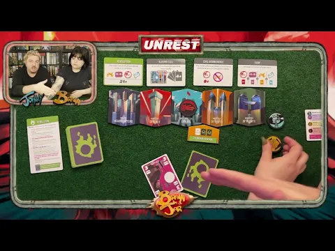 Unrest Live Stream Playthrough - Brain in a Jar and Johnny Deathhawk
