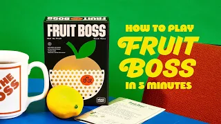 How To Play: Fruit Boss