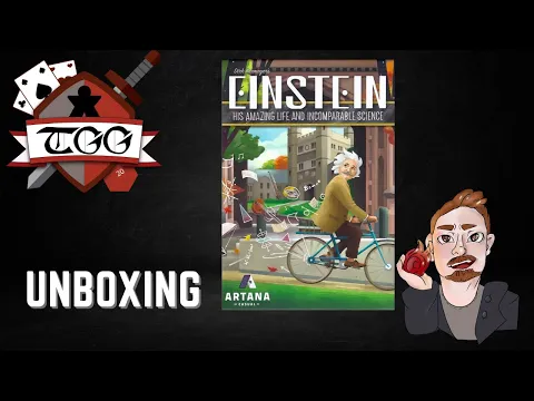 Einstein: His Amazing Life and Incomparable Science Board Game Unboxing
