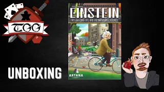 Einstein: His Amazing Life and Incomparable Science Board Game Unboxing