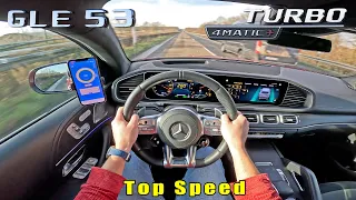 MERCEDES AMG GLE 53 Coupe does 260KM/H on GERMAN AUTOBAHN