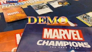 Marvel Champions LCG - Demo at Gen Con 2019