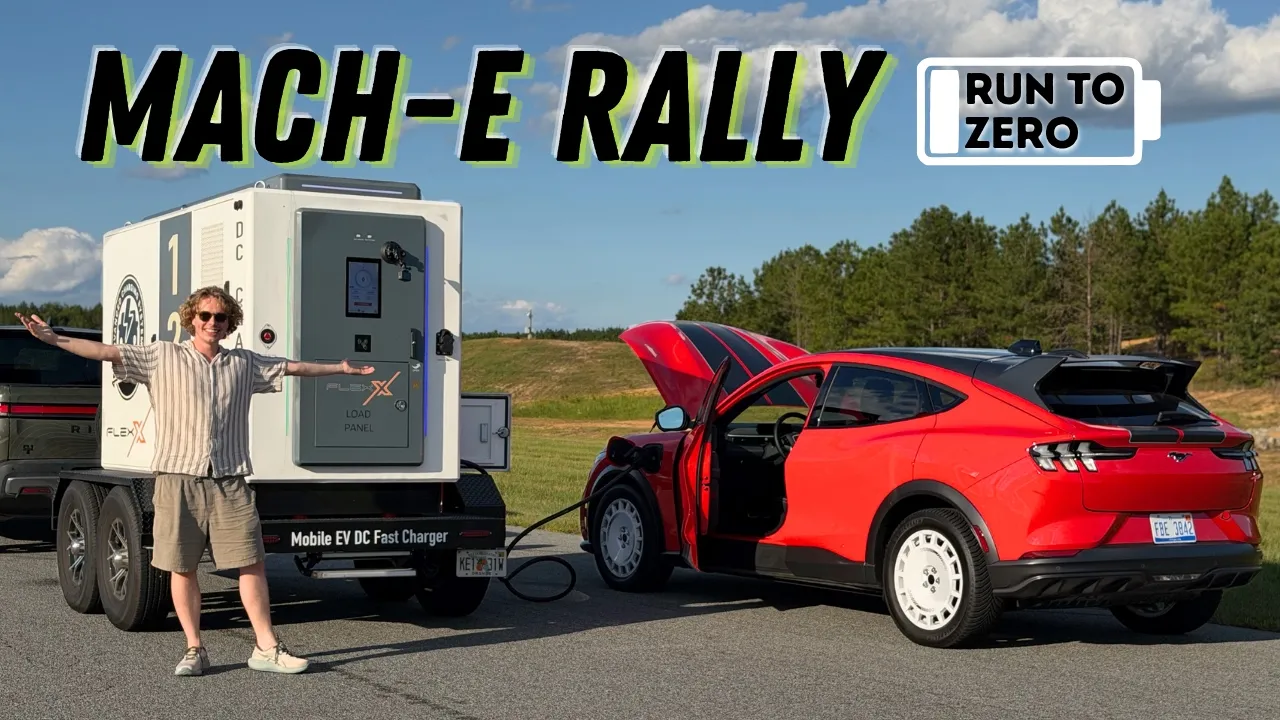 Mustang Mach-E Rally Run 2 Zero – Unexpectedly Huge Buffer!