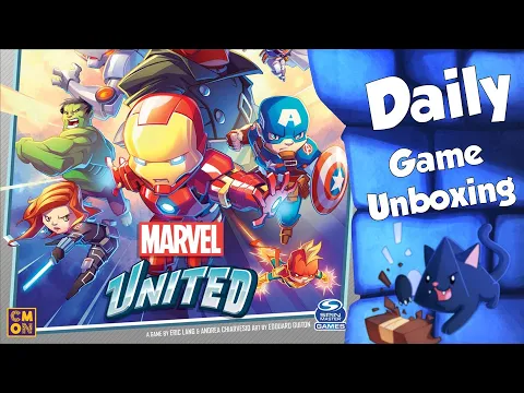 Marvel United - Daily Game Unboxing