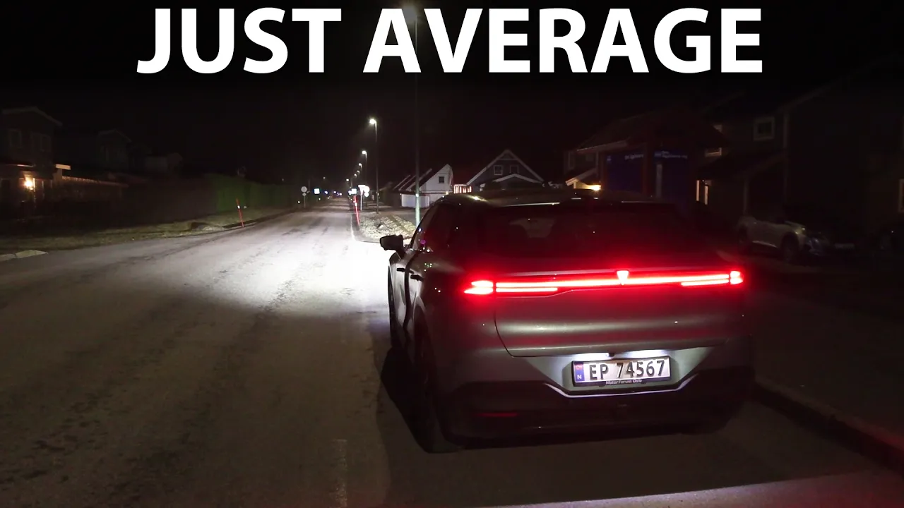 Deepal S05 headlights test