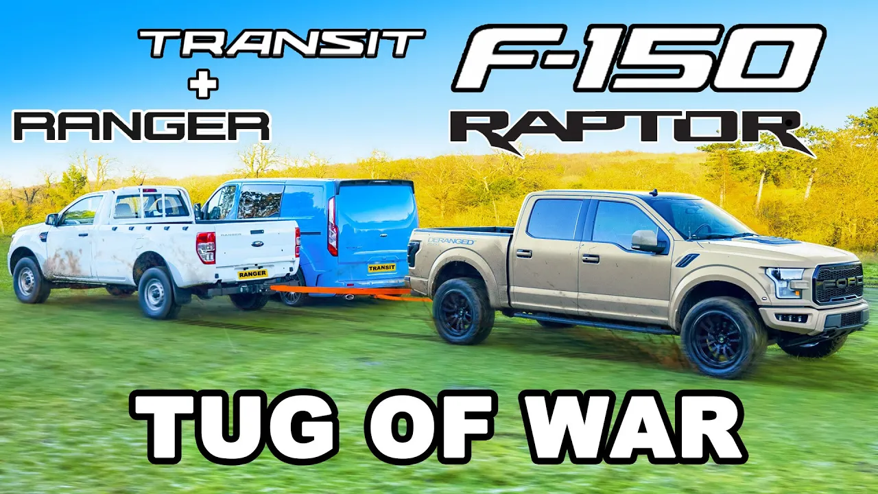 FORD F-150 v Transit VAN & Ranger: TUG-OF-WAR