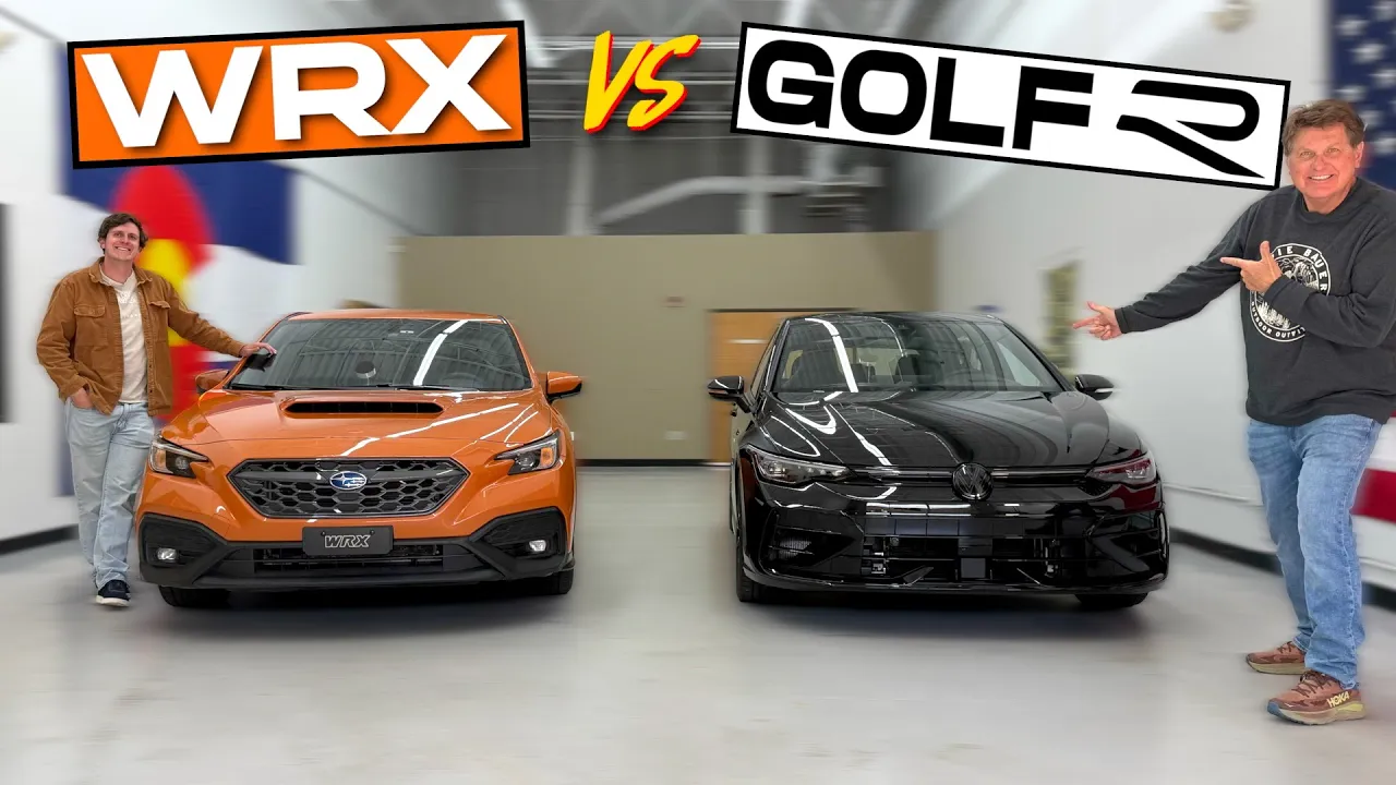 Is the Hot Hatch BACK? Subaru WRX vs VW Golf R!