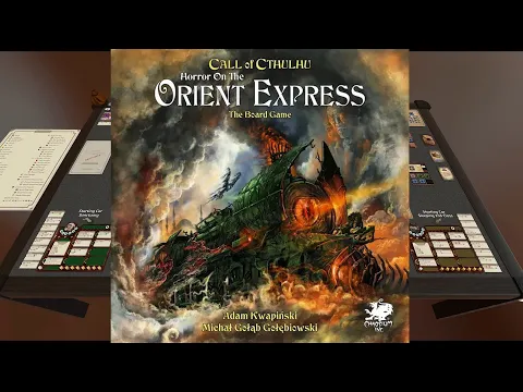 Tragic Thoughts (Review) - Horror on the Orient Express : The Board Game