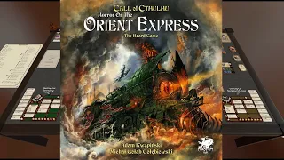 Tragic Thoughts (Review) - Horror on the Orient Express : The Board Game