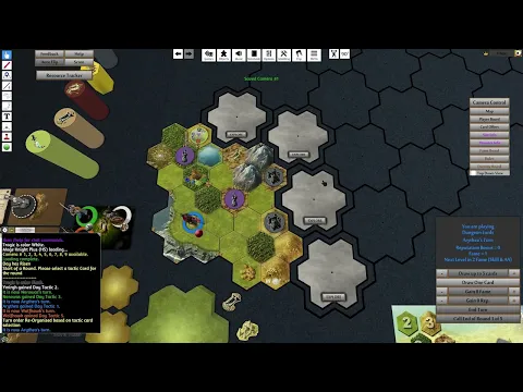 Mage Knight : Dungeon Lords (4 Handed Competitive) - Highly Scripted