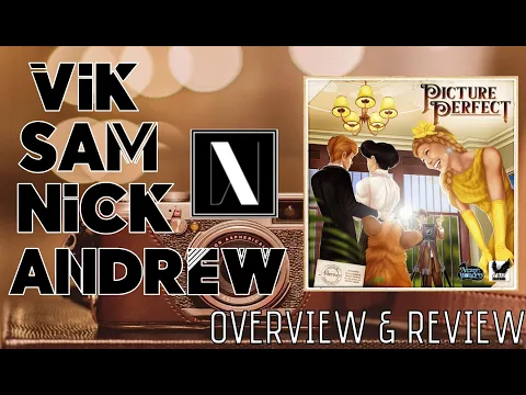 Picture Perfect Board Game Overview & Review