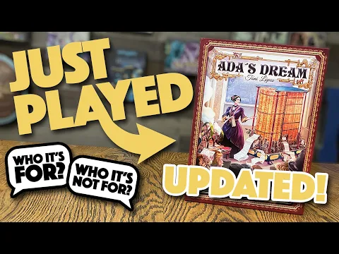 We Just Played Ada's Dream - UPDATED VIDEO!