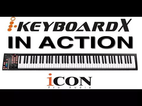 Product video thumbnail for Icon iKeyboard 8X 88-Key USB Keyboard Controller with Stand
