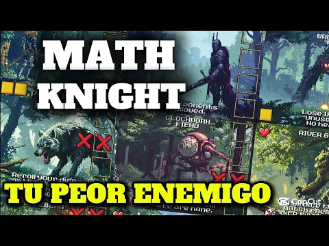 MATH KNIGHT: TU NÉMESIS HA LLEGADO | PARTIDA Y RESEÑA DE PRINT AND PLAY
