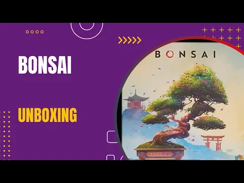 Bonsai Board Game Unboxing | DaniCha