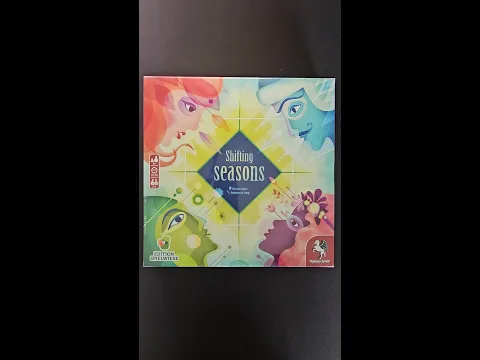 Unboxing - Shifting Seasons - Pegasus Spiele