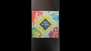 Unboxing - Shifting Seasons - Pegasus Spiele