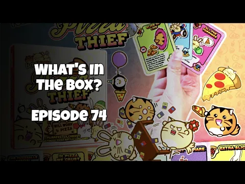 Fuzzballs Pizza Thief | What's In the box? Ep74 Unboxing opening first impressions