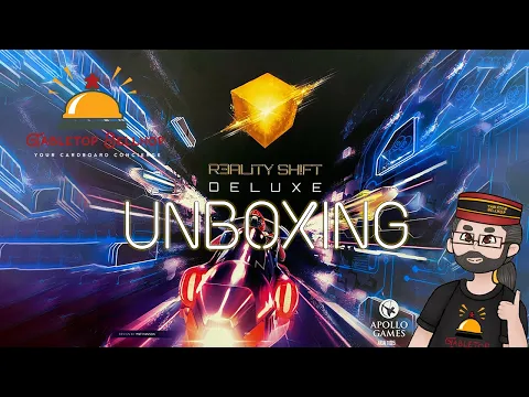 Reality Shift Deluxe Unboxing, Board game racing taken to a new dimension