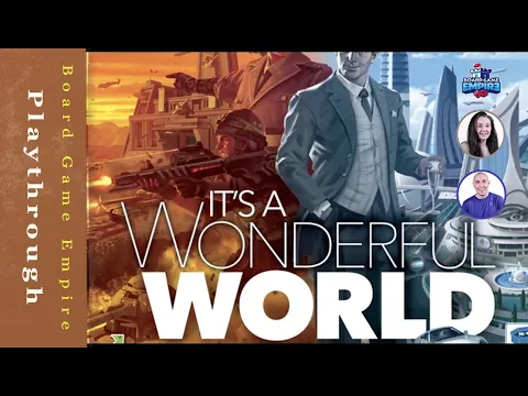 It's a Wonderful World How to Play/Playthrough/Review - Lucky Duck Games