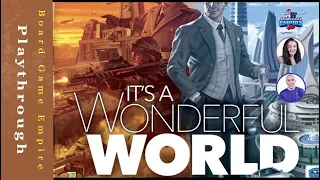 It's a Wonderful World How to Play/Playthrough/Review - Lucky Duck Games