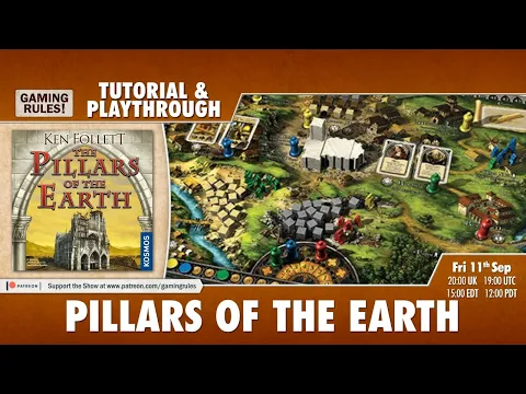 Pillars of the Earth - Tutorial and Playthrough