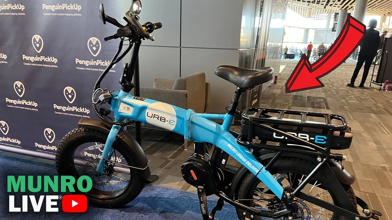 These Bikes Mean Business! URB-E & ChargeBike at Fully Charged LIVE Canada