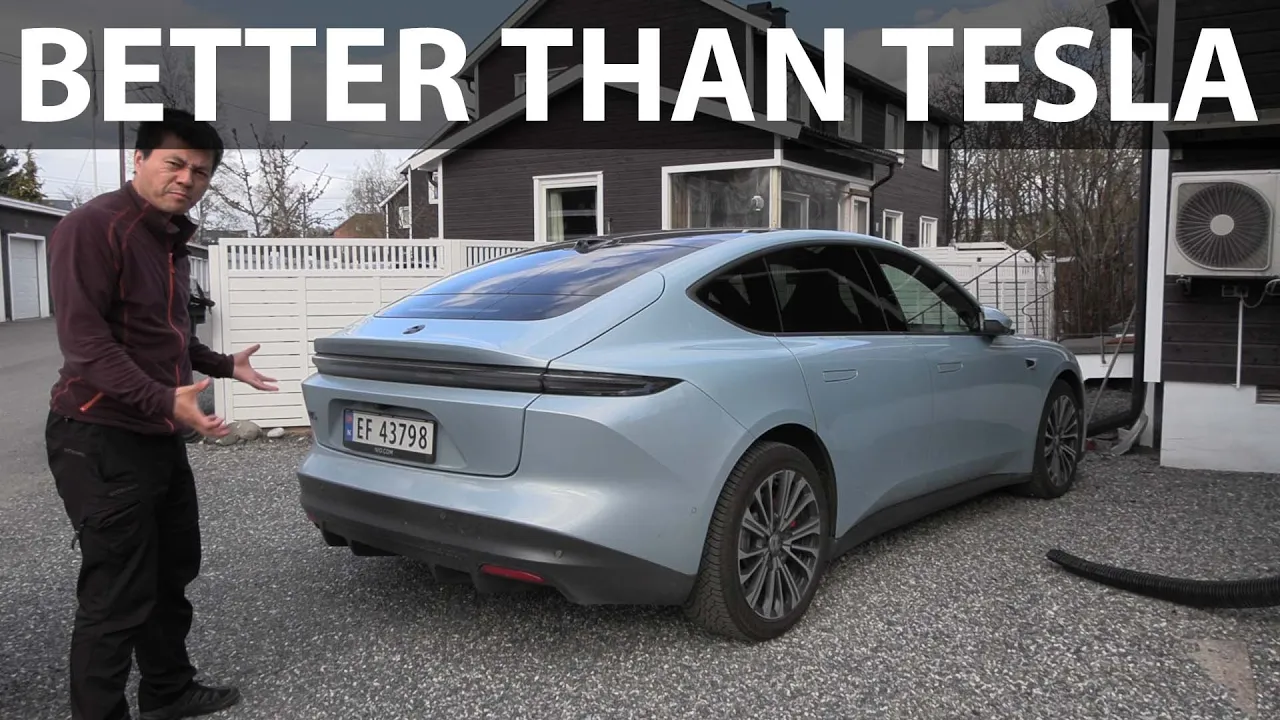 Nio ET5 banana box test