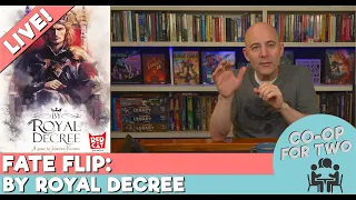 FateFlip: By Royal Decree - Choose Your Own Adventure Card Game - Live Play