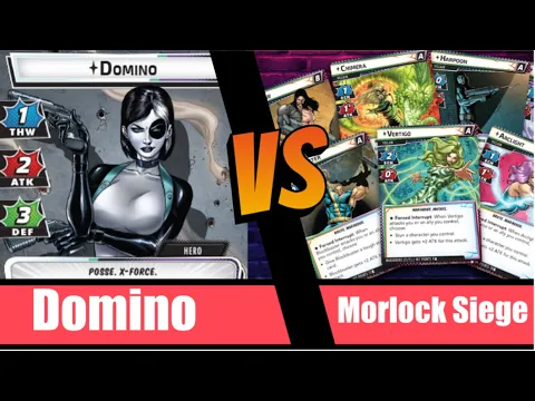 Marvel Champions | NeXt Evolution | Domino | X-Men | X-Force | Vs Morlock Siege | Marauders | PreCon