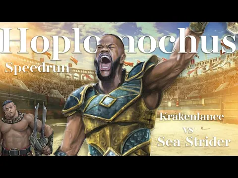 Hoplomachus Victorum Speedrun | Act 1 | Krakenlance v Sea Strider